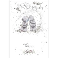 Civil Partnership Congratulations Me to You Bear Card Image Preview
